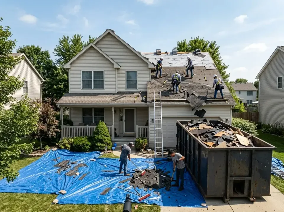 roof-replacement-debris-remova-004 — frequently asked questions, Cheapest Dumpster Rentals in Richmond Heights, OH